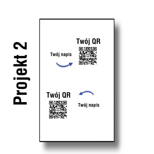 Plakat z Twoim QR