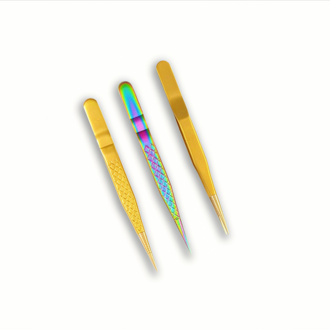 Pęseta prosta mix kolorów