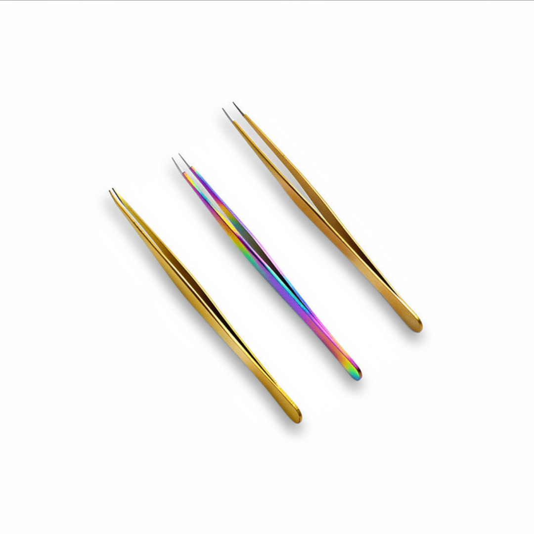 Pęseta prosta mix kolorów