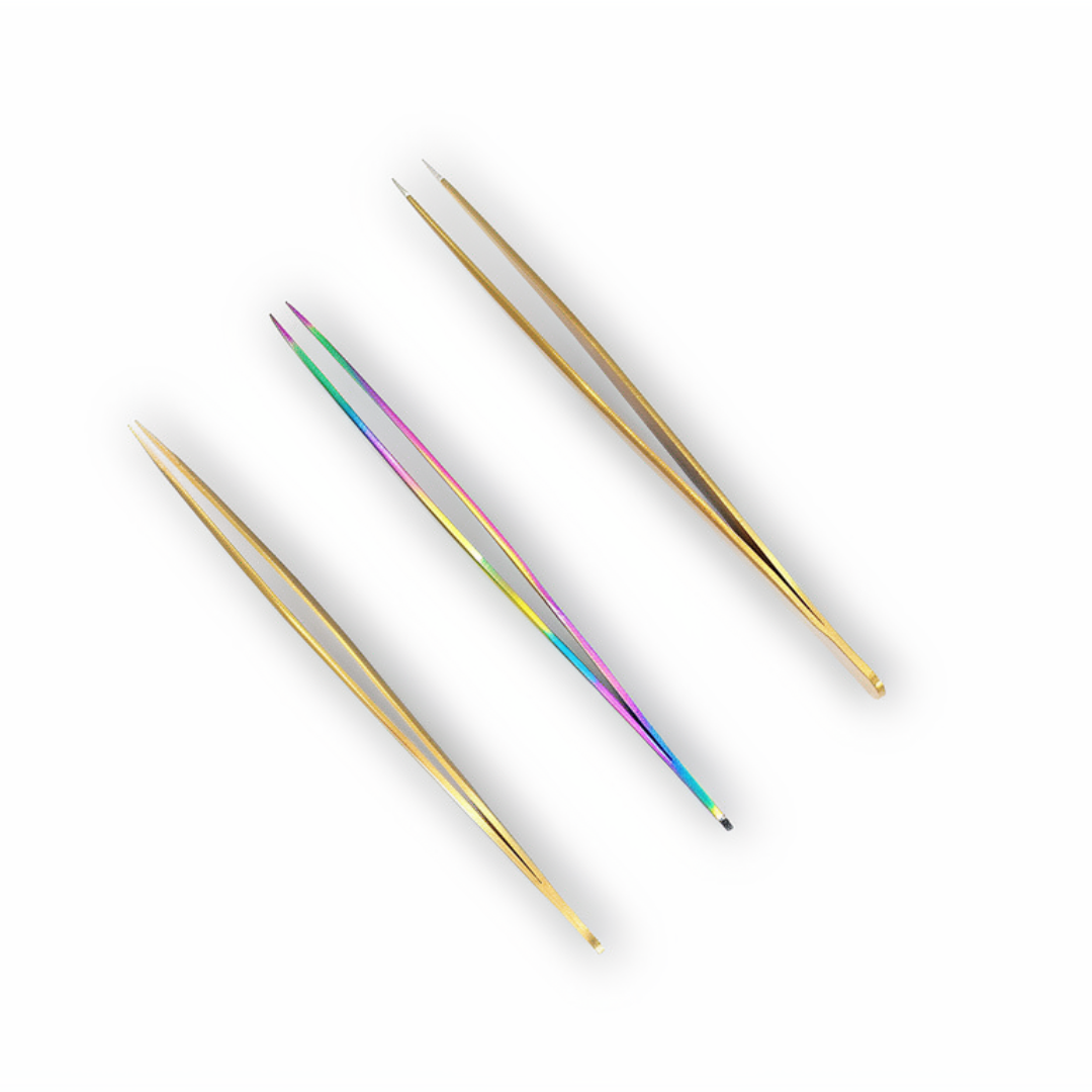 Pęseta prosta mix kolorów