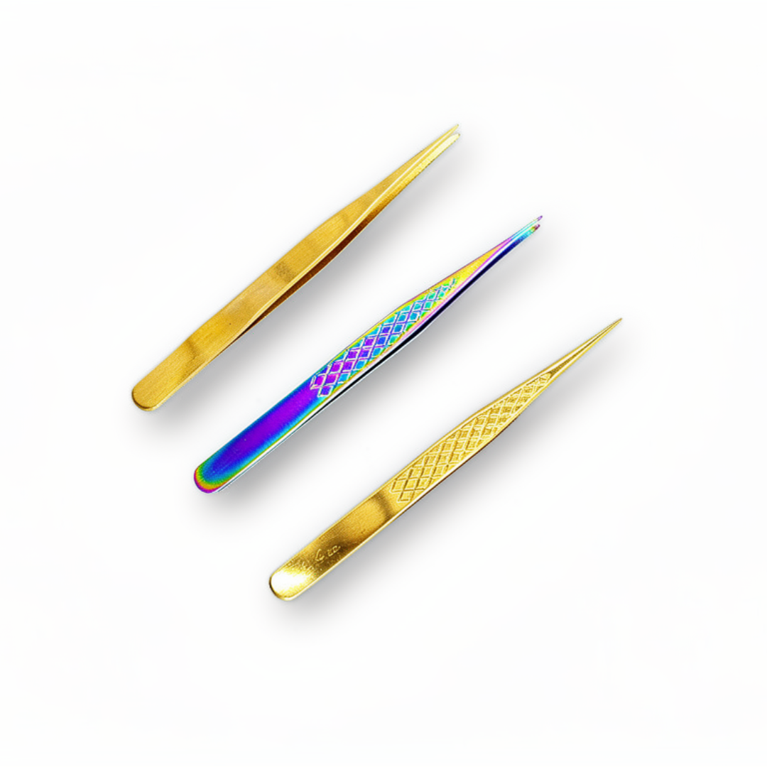 Pęseta prosta mix kolorów